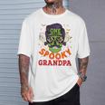 Onepooky Grandpa ハロウィン ホラーマン サングラス ファミリー 長袖tシャツ Tシャツ 彼への贈り物