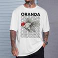 Oranda Goldfish 80年代スタイル ファンシー金魚オーナー Tシャツ 彼への贈り物