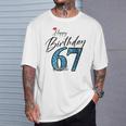 Perfectweet Xmas 67Th Bling Bling Birthday メンズ レディース Tシャツ 彼への贈り物
