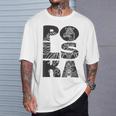 Polska Flag Eagle Polski Pride ポーランドヘリテージデザイン Tシャツ 彼への贈り物