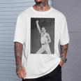 Queen Live Aid フレディ・マーキュリー・ウェンブリー・スタジアム 1985 Tシャツ 彼への贈り物