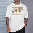 Retro Classic 1968 Originalintage Cumpleaños Edición 1968 Camiseta unisex Regalos para él