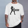 Rock 'N' Roll Never Dies ギタープレーヤー Tシャツ 彼への贈り物