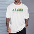 Sausalito Ca Intagetyle Années 70 T-Shirt Cadeaux pour lui