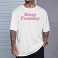 Sissy Femboy Crossdressing Aesthetic Tシャツ 彼への贈り物