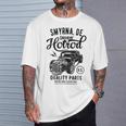 Smyrna Delaware Usa ホットロッド ビンテージスタイル カーデザイン Tシャツ 彼への贈り物