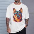 Swedishallhund 犬 モチーフ ペット サングラスwedishallhund Tシャツ 彼への贈り物