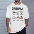 Things I Do Mypare Time 馬 面白い 乗馬 メンズ レディース Tシャツ 彼への贈り物