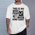 This Is My Work From Homearcastic Cat Remote Worker Tシャツ 彼への贈り物