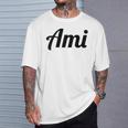 Top Thatays The Name Ami Tシャツ 彼への贈り物