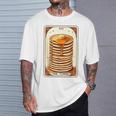 The Tower タロットカード パンケーキタワー 面白いパンケーキ Tシャツ 彼への贈り物