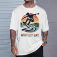 Whitley Baykateboardingグランジ Tシャツ 彼への贈り物