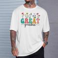 Wildflowers Great Grandma Floral Mother's Day Great Grandma T-Shirt Gifts for Him