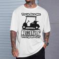 Theyee Me Rollin' They Hatin' & Golf Cart Tシャツ 彼への贈り物