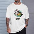 うさぎ弁当 かわいいウサギの和風弁当 ダジャレ Tシャツ 彼への贈り物