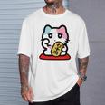 びーえするるる【Bsテレ東公式】まねきねこイラストtシャツ（10色） Tシャツ 彼への贈り物