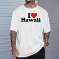 アイラブハートハワイ Tシャツ 彼への贈り物