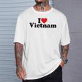アイラブハートベトナム Tシャツ 彼への贈り物