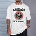 アメリカサモア大学ロースクール。 Tシャツ 彼への贈り物