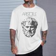 アリストテレスtシャツ 古代ギリシャ哲学者 Tシャツ 彼への贈り物