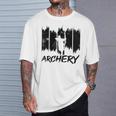 アーチェリー コンポジットボウ Tシャツ 彼への贈り物