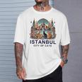 イスタンブール、トルコ 猫の街 Ii Tシャツ 彼への贈り物