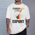 カメルーンの国旗 カメルーン語 Tシャツ 彼への贈り物