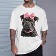 コケット ボウケーン コルソ 犬 ママ ピンクリボン 女の子 Tシャツ 彼への贈り物
