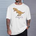 ジュラシック・ワールド Tyrannosaurus Rex Loose Illust Tシャツ 彼への贈り物