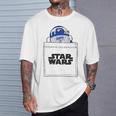 スターウォーズ R2-D2 ロゴポケット Tシャツ 彼への贈り物