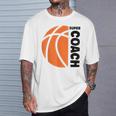 スーパー コーチ バスケットボール スポーツ バスケットボール コーチ Basketball Coach Tシャツ 彼への贈り物