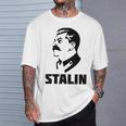 ソビエト指導者ヨシフスターリンシャツソ連共産主義の歴史 Tシャツ 彼への贈り物