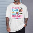 ダイヤモンドペインティングアーティストlife Can Be Dullダイヤモンドペインティング Tシャツ 彼への贈り物