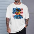ダックパトロールファニーポリスダック Tシャツ 彼への贈り物
