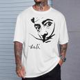 ダリの肖像画 Tシャツ 彼への贈り物
