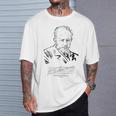 チャイコフスキー ロシアの作曲家 クラシック音楽 Tシャツ 彼への贈り物