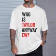 テイラー・ユーテイラーって誰？とにかく面白い Tシャツ 彼への贈り物