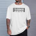 テクノ バーコード 303 808 909 Tシャツ 彼への贈り物