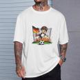 ドイツ サッカー 少年 フットボール 長袖tシャツ Tシャツ 彼への贈り物