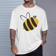 ハチ愛好家のためのかわいい蜂 はちみつ Tシャツ 彼への贈り物