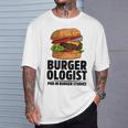 ハンバーガー研究 ハンバーガー 長袖tシャツ Tシャツ 彼への贈り物