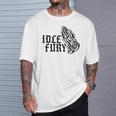 バック プリントを見る Idle Fury Don't Crykeleton Praying 泣かないで 祈る骸骨 Tシャツ 彼への贈り物