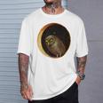ヒエロニムス ボッシュ フクロウ 大喜びの庭 Tシャツ 彼への贈り物