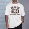 ビンテージドラゴン 1964年生まれの龍 Tシャツ 彼への贈り物