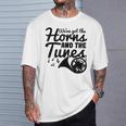 フレンチホルン ダブルホルン Tシャツ 彼への贈り物