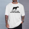 ブリタニー・スパニエル 私はあなたの提案ではなく私の鼻に従います Tシャツ 彼への贈り物