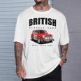ブリティッシュクラシックスポーツカーズ 有名なラリーミニ Tシャツ 彼への贈り物