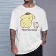 ポムポムプリン ふりむき ライトカラー Tシャツ 彼への贈り物