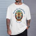 ポンタ・ドス・カペリーニョス灯台 アゾレス諸島 Tシャツ 彼への贈り物