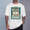 マヌルネコ Pallas's Cat Tシャツ 彼への贈り物